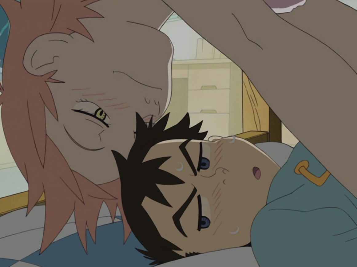 retro_anime's tweet photo. FLCL (2000) https://t.co/1IEhxE6Skn