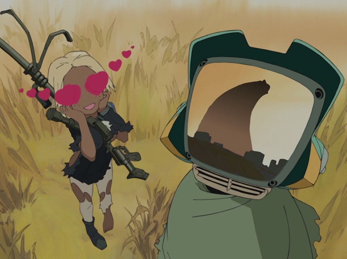 retro_anime's tweet photo. FLCL (2000) https://t.co/1IEhxE6Skn