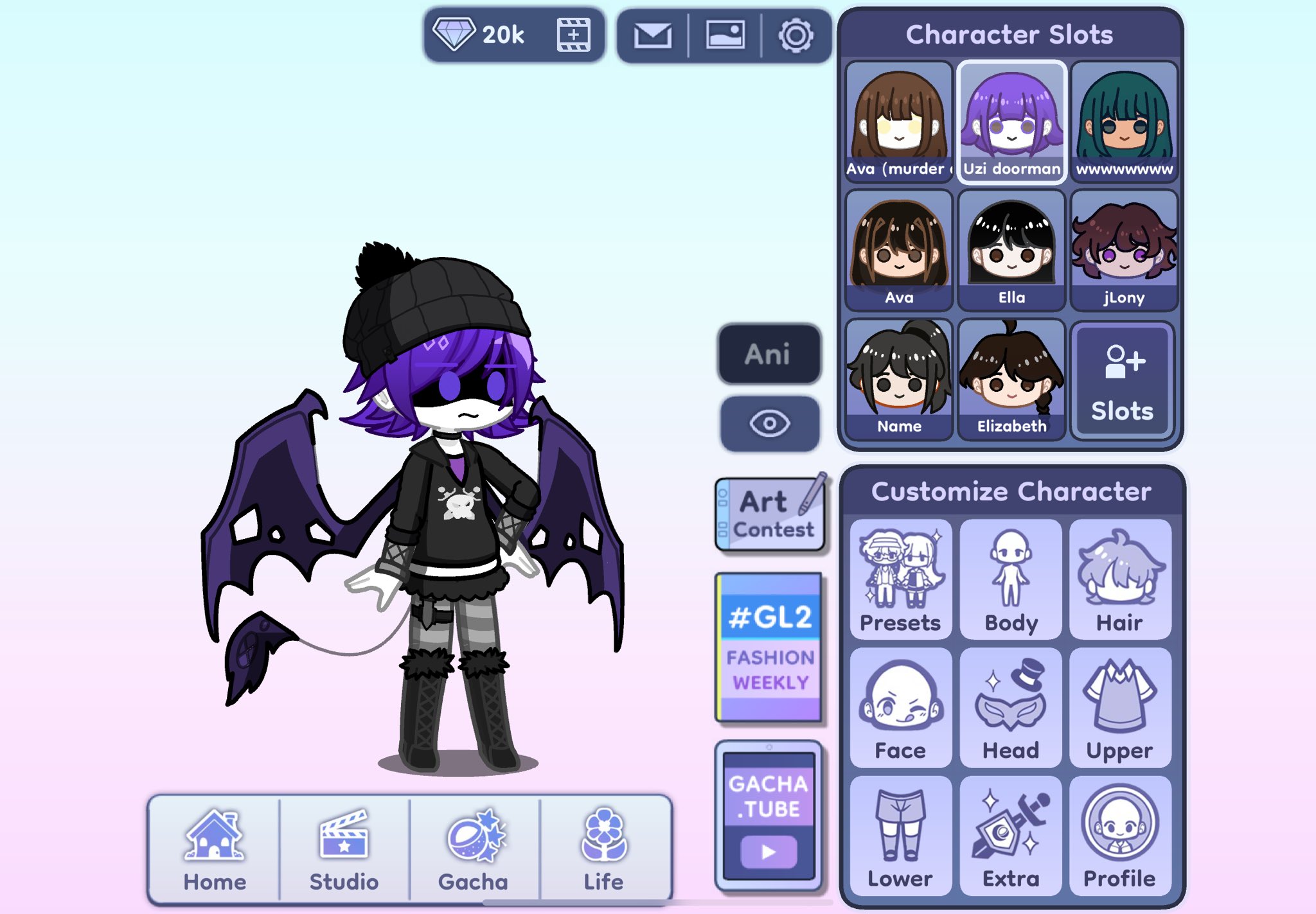 Here are some gacha life characters I made also WTF happened - TapTap ...