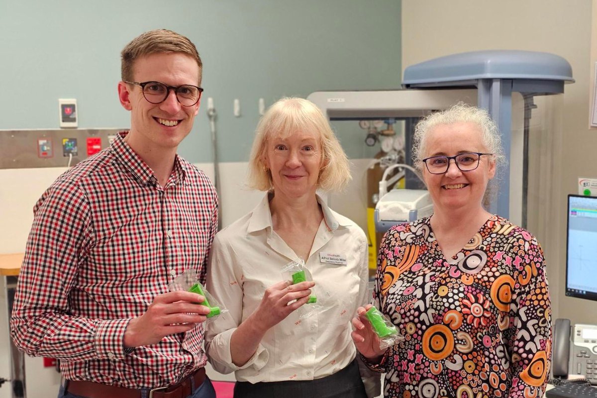 This simple puffer holder has helped our lung function team become greener, cutting the use of inhalers from 5000 per year to just 50.

More: tinyurl.com/yckfr636