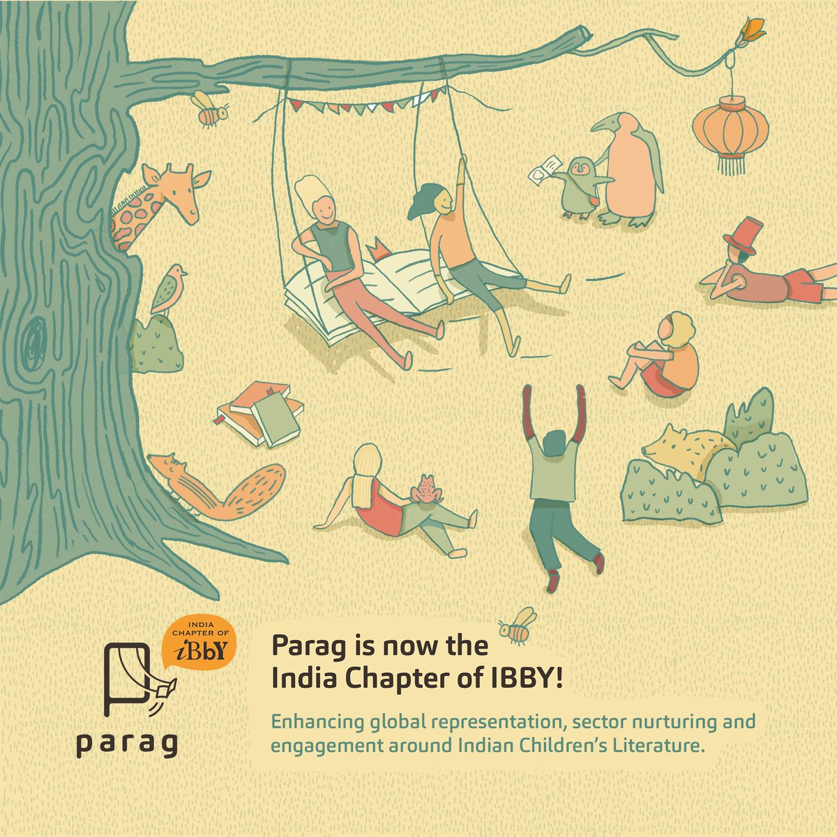 We are happy to announce that Parag has been selected by the International Board on Books for Young People (IBBY), in January 2024, as IBBY’s National Section of India. Read more paragreads.in/parag-nurtures…