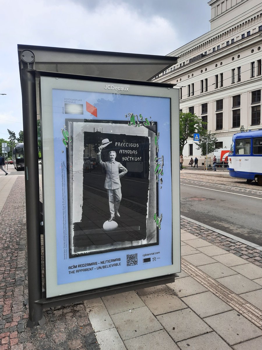 20. gs. pirmās puses eksperimenti un ilūzijas fotogrāfijā - vēl līdz 23. jūnijam Rīgas sabiedriskā transporta pieturvietās aplūkojams projekts "Acīm redzamais - ne/ticamais", kas tapis sadarbībā ar Rīgas Fotogrāfijas biennāli.
Vairāk informācijas: ej.uz/p2f9