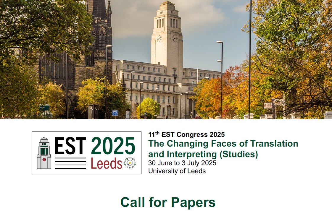 Call for Papers for <a href="/EST25Leeds/">EST25Leeds</a> (30 June – 3 July 2025). If you would like to present a paper on translators’ archives and gender, please check panel 19!

𝗘𝘅𝗽𝗹𝗼𝗿𝗶𝗻𝗴 𝘁𝗿𝗮𝗻𝘀𝗹𝗮𝘁𝗼𝗿𝘀’ 𝗮𝗿𝗰𝗵𝗶𝘃𝗲𝘀 𝗳𝗿𝗼𝗺 𝗮 𝗴𝗲𝗻𝗱𝗲𝗿𝗲𝗱 𝗽𝗲𝗿𝘀𝗽𝗲𝗰𝘁𝗶𝘃𝗲