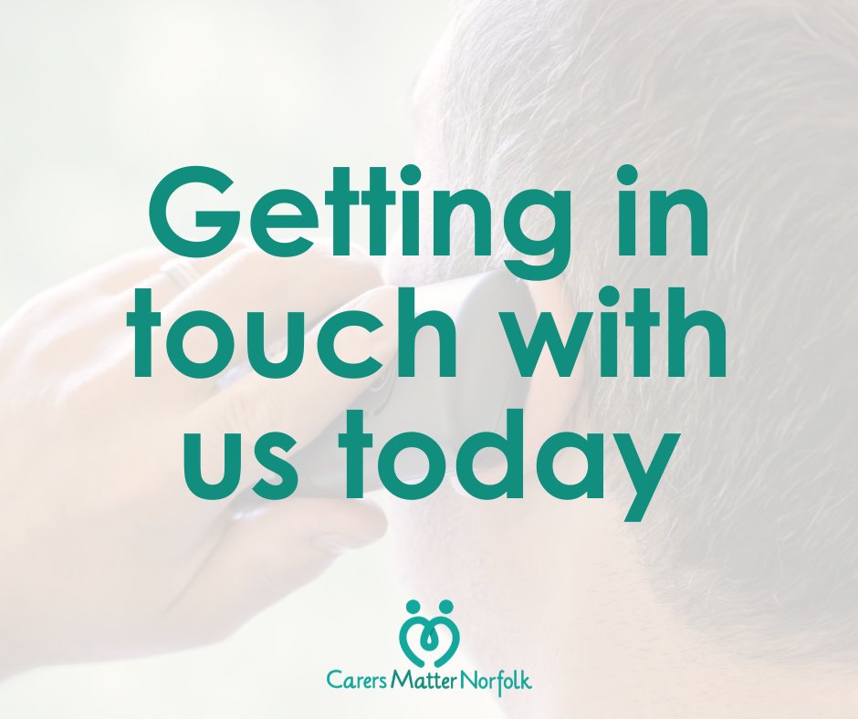 Carers Matter Norfolk (@carersmatternfk) on Twitter photo Due to staff training, we have less of our team covering our advice line today.
You can still get in touch by dropping us an email at info@carersmatternorfolk.org.uk or using our online form to ask for support (see carersmatternorfolk.org.uk/contact-us/)
We apologise for any inconvenience. Due to staff training, we have less of our team covering our advice line today.
You can still get in touch by dropping us an email at info@carersmatternorfolk.org.uk or using our online form to ask for support (see carersmatternorfolk.org.uk/contact-us/)
We apologise for any inconvenience.