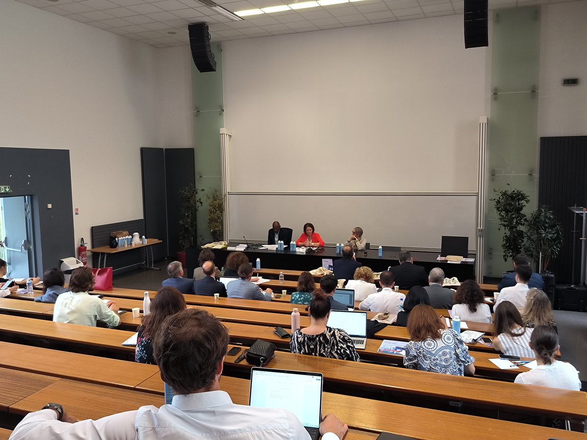 [2/2] Événement organisé par l'Institut de Droit Privé <a href="/IDP_UT1Capitole/">Institut de Droit privé - UT1 Capitole</a> de la @Fac_droit_tlse d'#UTCapitole, sous la direction de M. <a href="/hugueskenfack/">hugues kenfack</a>, président de l'université, et en collaboration avec l'Executive Education and Digital University.