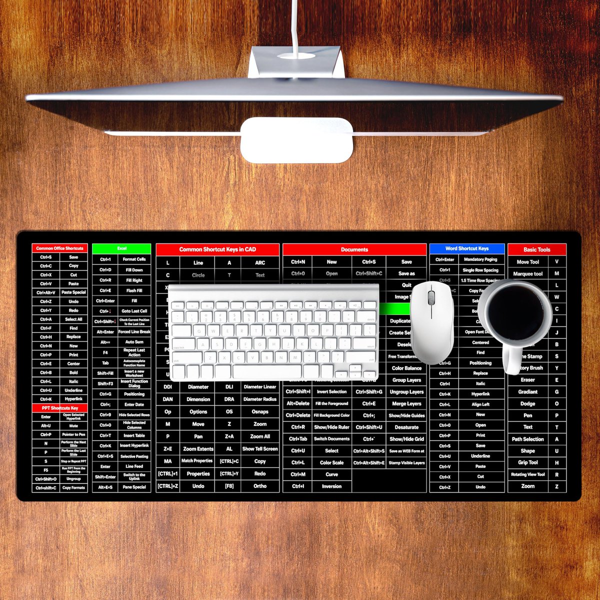 ideaonlinestore's tweet photo. Antislip Keyboard Pad Smart Desk Mat Mousepad for Office Table with Shortcut Key Patterns Office Software Shortcuts, Extended Large Anti-Slip Laptop and Mouse.
✅Size:-32*12 inch
✅Material :- Anti-slip Rubber
👉️Price:-999/-NPR
🛒Dm for order. https://t.co/uPYQT4nE13