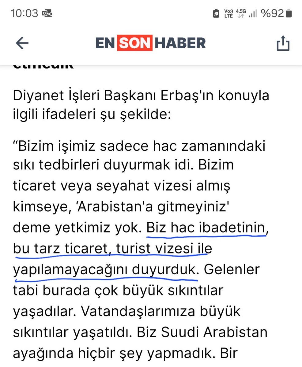 colakpro's tweet photo. @diyanetbasin @DIBAliErbas ilginç bir açıklama..... #hac #diyanet https://t.co/7zFyWnJ8PL