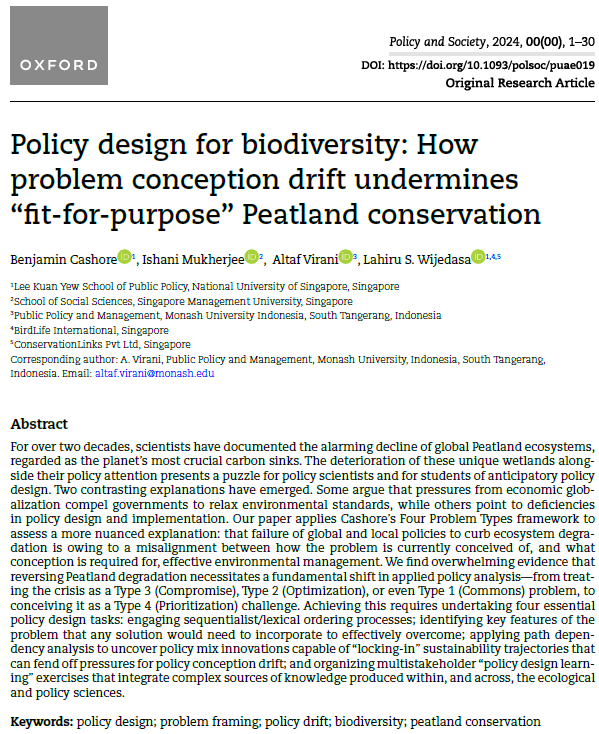 Policy & Society Journal tweet media