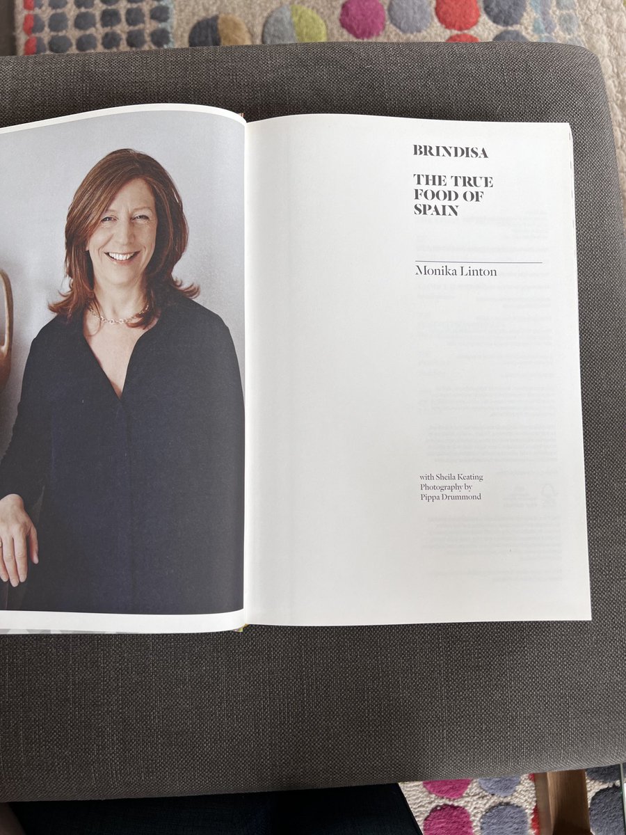 I know I’m a bit late to the party with this, which was published a few years ago (and I rarely buy cookery books these days), but this is an immense achievement and brilliant book. I have long been an admirer of Monika whose knowledge of Spanish food is peerless. Simply superb.