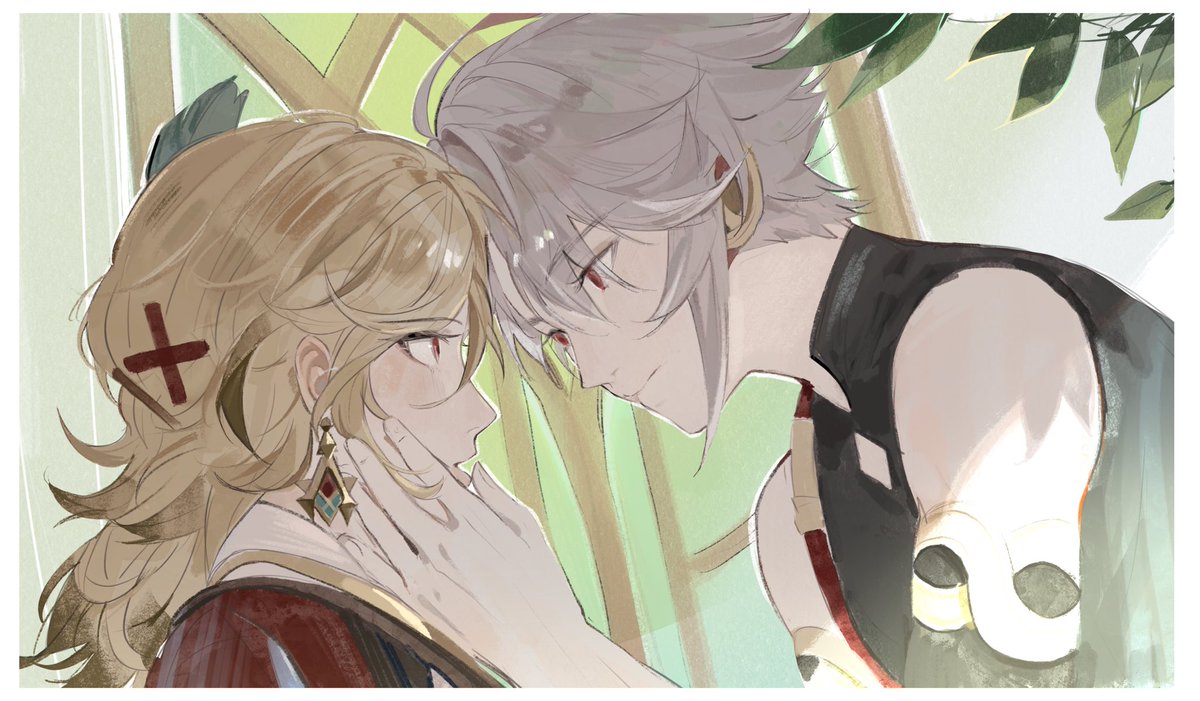 meneneme0717's tweet image. #haikaveh #アルカヴェ #知妙 🌱🏛️