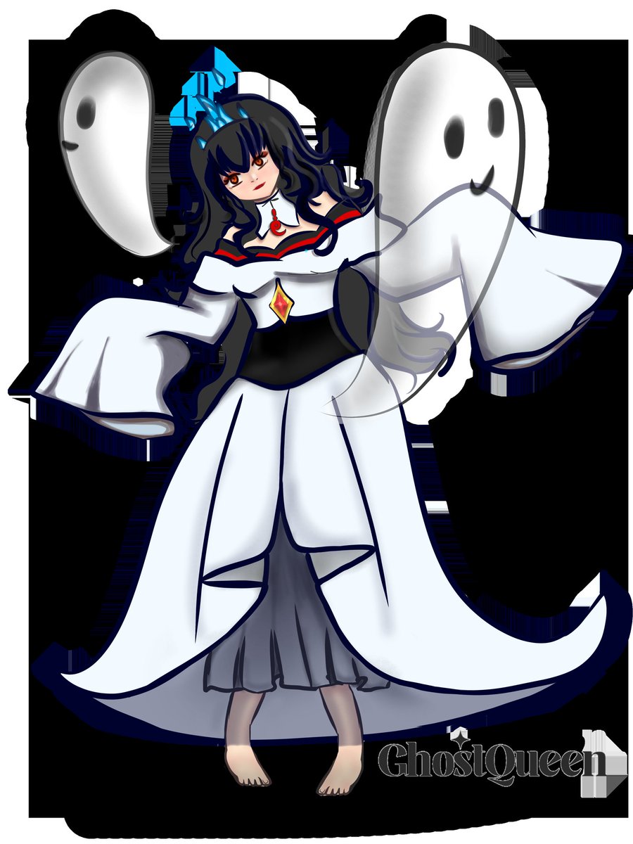 GGghostqueen's tweet photo. Thank you for the lovely art @maggiechan007 https://t.co/vwEpHQZadZ