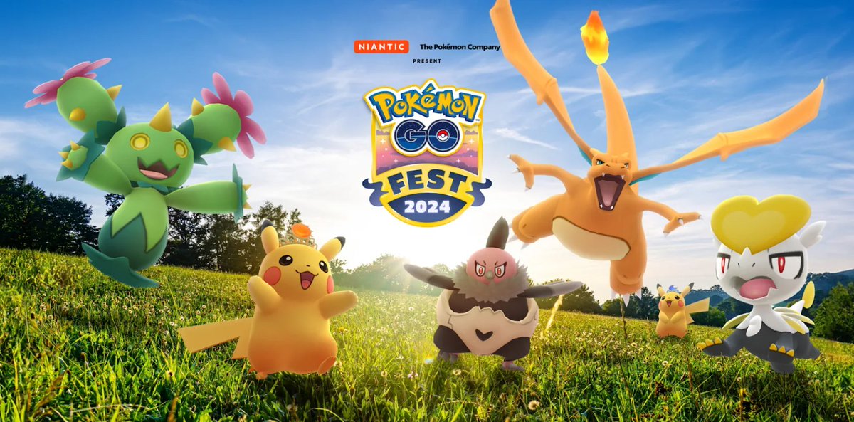 🚨 GIVEAWAY! 🚨

GO Fest: Global is around the corner and to celebrate, #Niantic has kindly given us 3x Tickets to Giveaway!  

To enter: 
1. 👋Follow <a href="/debbiepebble/">🌸 debbiepebble 🌸</a>
2. ❤️Like this Post 
3. 🔁Repost 

Winners will be drawn on the 30 June! 
Good luck trainers🍀

#sponsored #Niantic