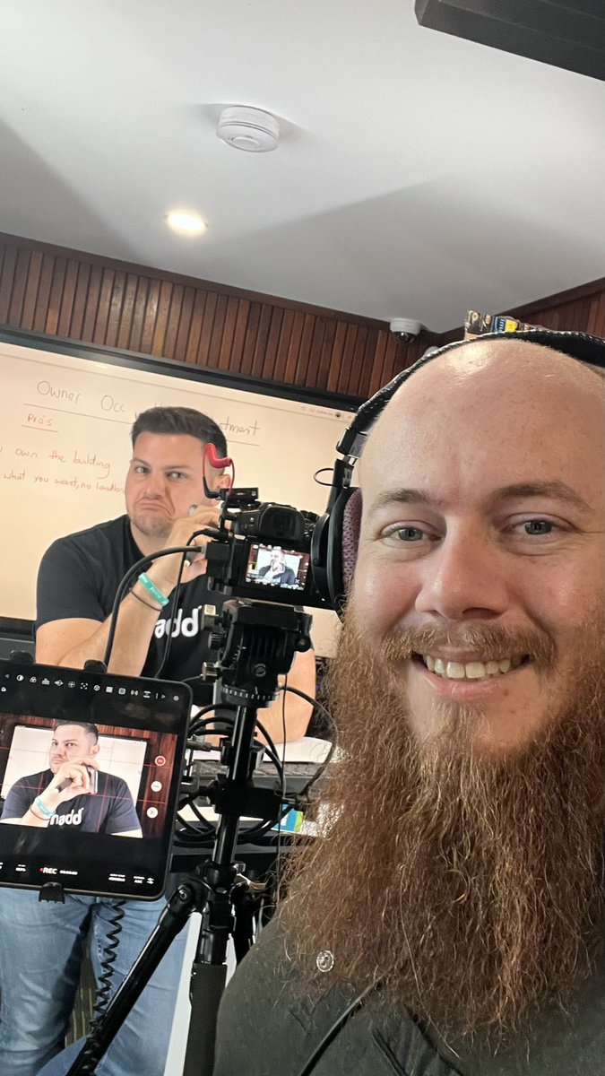 Imagine getting those “$10,000” coaching calls for free. We’ll you can if you produce content. 

The amount of knowledge I get to consume between takes listening to company leaders is one of my biggest advantages in life.