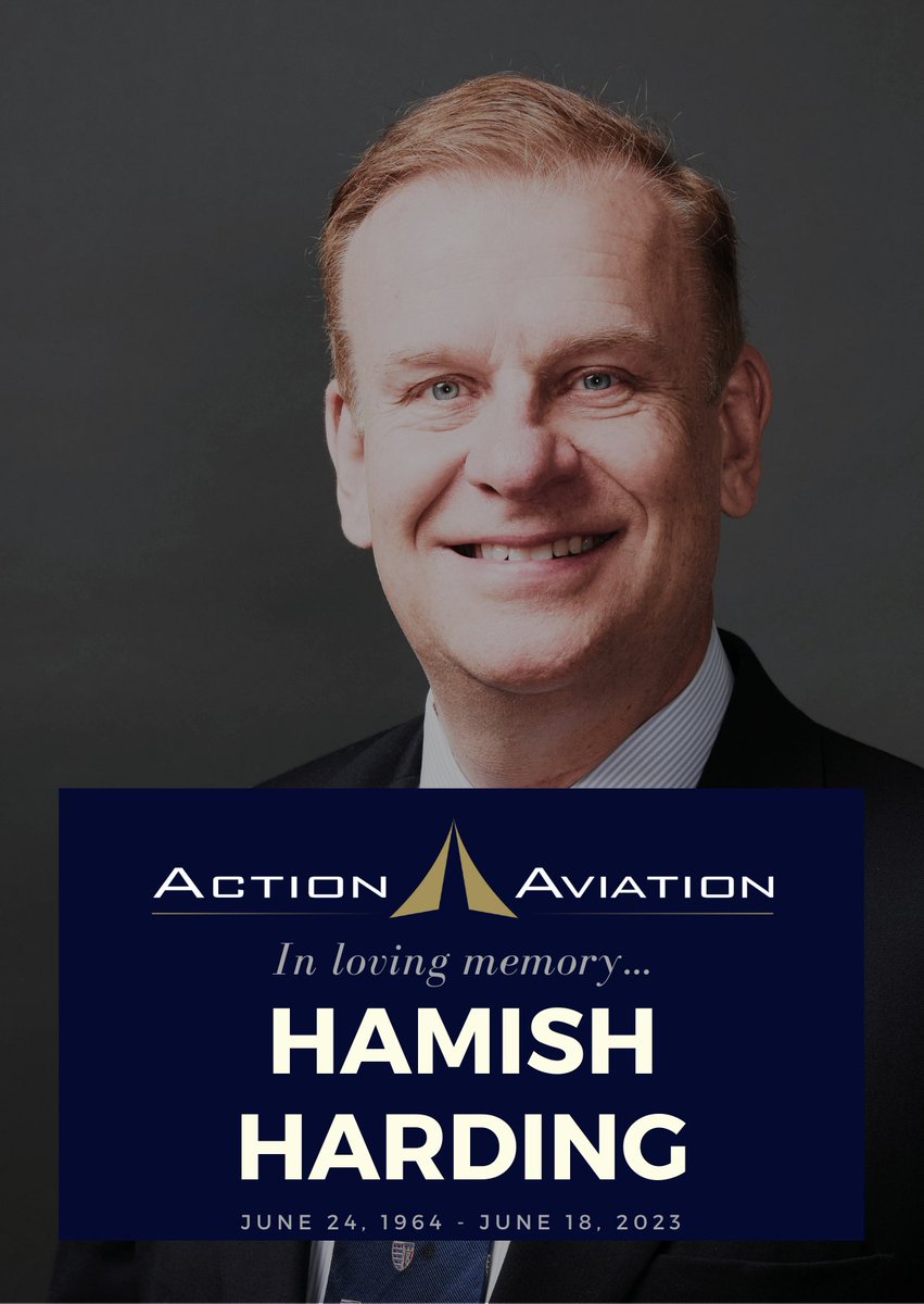 actionaviation's tweet image. #HamishHarding #ActionAviationChairman #ActionAviation #InLovingMemory #Team #Family #AlwaysInOurHearts #TheExplorersClub #TalesAndHeads #MarkButler