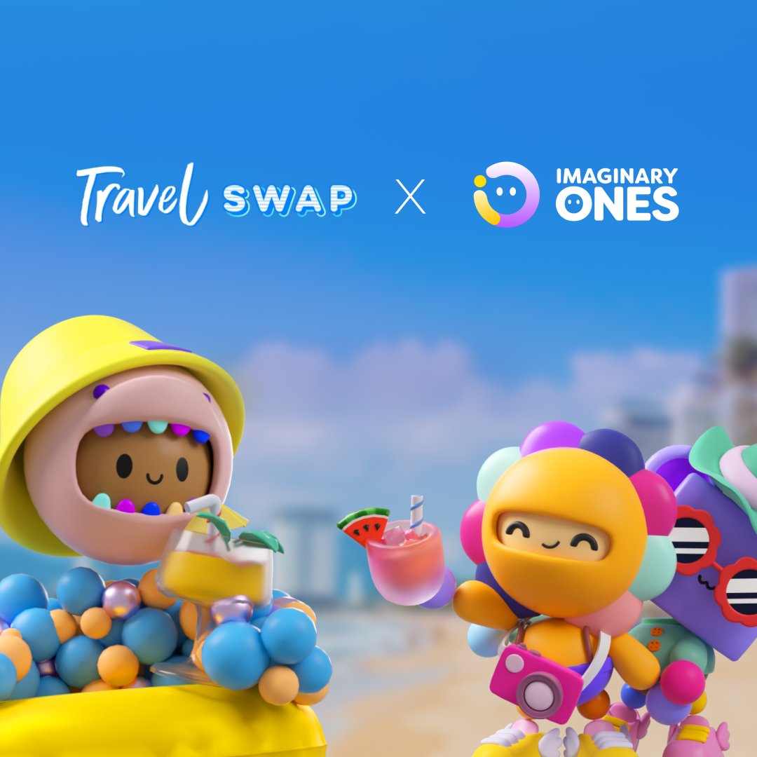 .<a href="/TravelSwap_xyz/">TravelSwap</a> 🤝🏻 Imaginary Ones

Introducing the first of many IRL utilities for $BUBBLE!

You can now book hotel stays worldwide and pay with $BUBBLE via TravelSwap: travelswap.xyz/partner/imagin…

Perks for the $BUBBLE community:
• 5% off all hotel bookings
• Additional exclusive