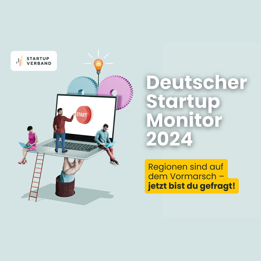 Die Befragung zum #DeutschenStartupMonitor 2024 ist gestartet. Gründerinnen und Gründer aus #BadenWürttemberg können die Studie vom <a href="/StartupVerband/">Startup-Verband 💡 🚀</a> und <a href="/pwc_de/">PwC Deutschland</a> mit Daten und Fakten aus ihrem Start-up unterstützen.

Jetzt mitmachen:
startupbw.de/the-start-up-l…