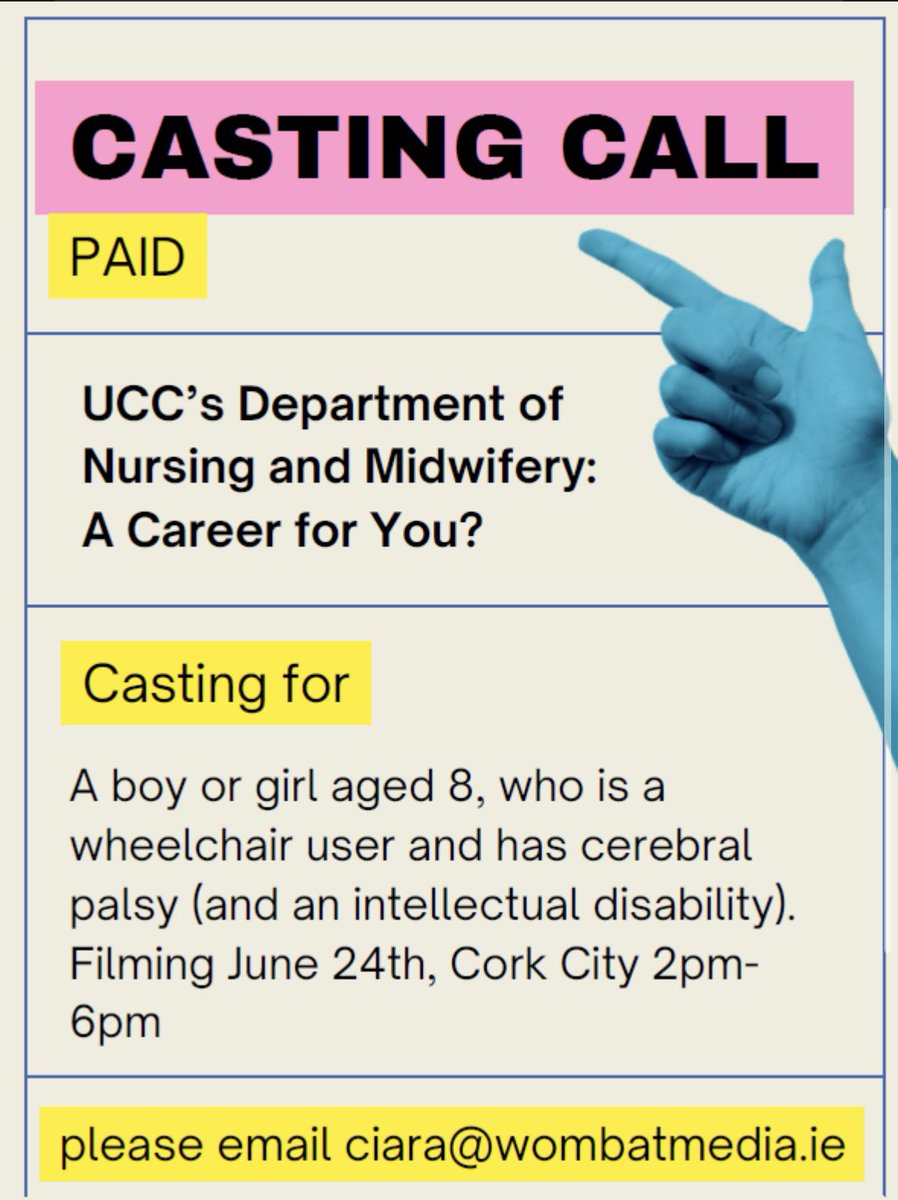 We are casting for a short film I wrote - please see details below.