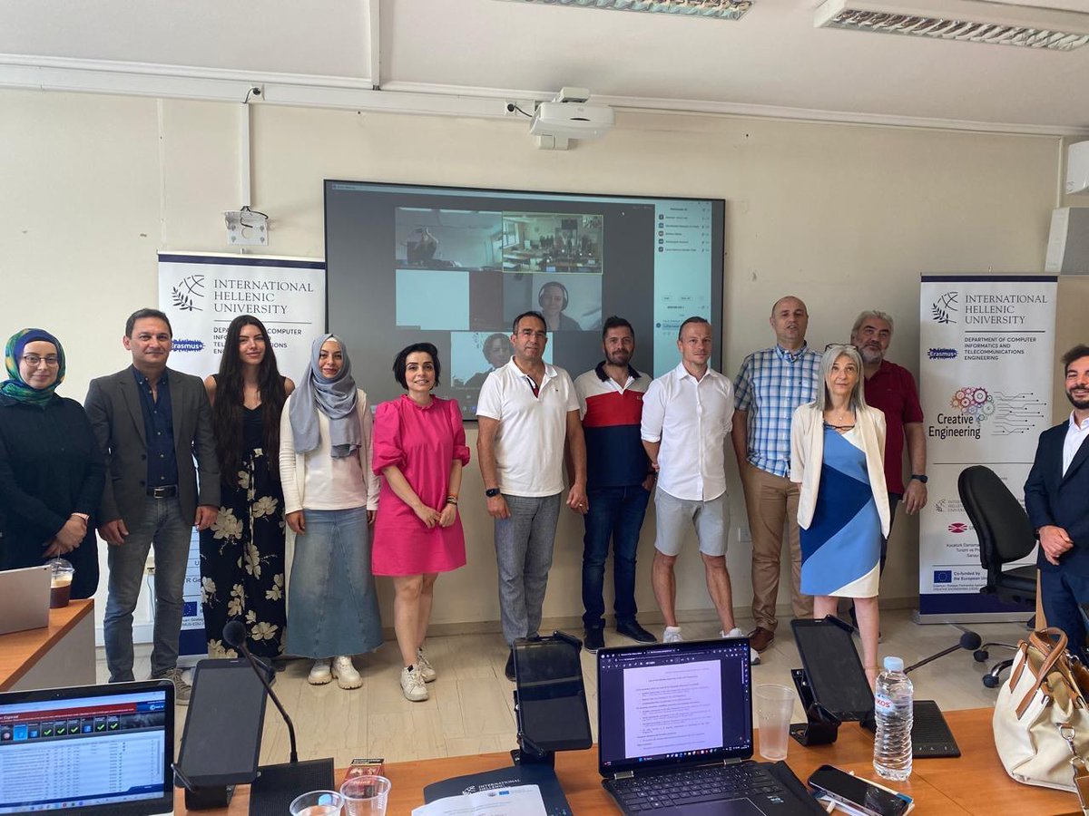 Osmangazi_MEM's tweet photo. "Virtual Auditorium" projesi 2. ulus ötesi toplantısını 14-15 Haziran, Selanik’te Yunanistan Hellenic Üniversitesi ev sahipliğinde gerçekleştirdi
Müdürlüğümüzü temsilen proje koordinatörü Pınar Ünal Akpınar ve  Dr. Oya Güler katılım sağladı
@Ali_Partal
@MetinSEZER_16
@ulusalajans https://t.co/PQkS3TJ1FL