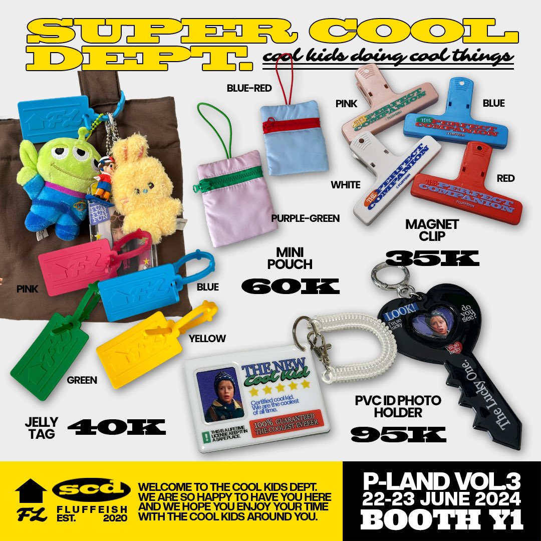 fluffeish's tweet image. Our @plandartmarket vol. 3 catalog is finally here! ⭐️🥳
Come and meet us:
📍 The Krakatau, Taman Mini, Jakarta
🗓️ 22-23 June 2024
🛒 Booth Y1
💵CASHLESS PAYMENT

See you there, cool kids! 🆒
#PLANDVol3_Catalogue