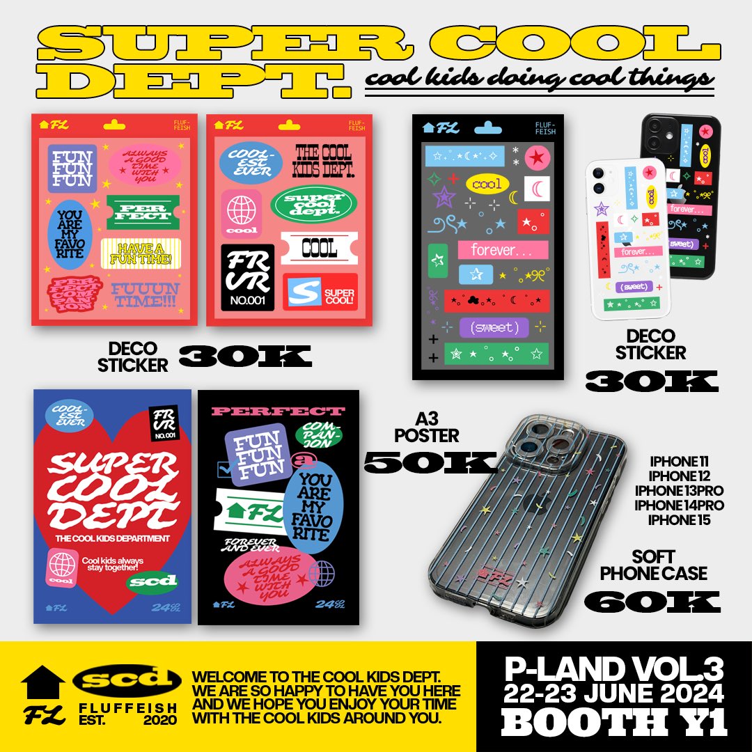 fluffeish's tweet image. Our @plandartmarket vol. 3 catalog is finally here! ⭐️🥳
Come and meet us:
📍 The Krakatau, Taman Mini, Jakarta
🗓️ 22-23 June 2024
🛒 Booth Y1
💵CASHLESS PAYMENT

See you there, cool kids! 🆒
#PLANDVol3_Catalogue