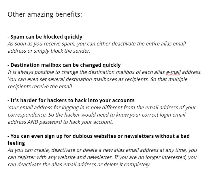 hiccups | find me @ bluesky (@hiccups1980) on Twitter photo I have summarized 7 benefits of <a href="/SimpleLogin/">SimpleLogin</a>
7 reasons why I love Simplelogin. 🥰❤
#love #simplelogin #alias #aliasservice #aliasemail #aliasmail #security #antiphishing #hacking #antihacking #antispam #nospam #privacy I have summarized 7 benefits of <a href="/SimpleLogin/">SimpleLogin</a>
7 reasons why I love Simplelogin. 🥰❤
#love #simplelogin #alias #aliasservice #aliasemail #aliasmail #security #antiphishing #hacking #antihacking #antispam #nospam #privacy