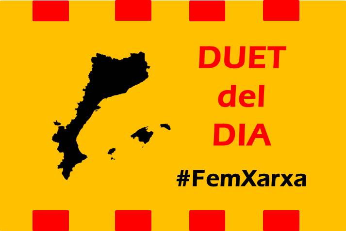 ⏰  Bon dia xarxers aqui tenim el duet del dia.

<a href="/Jr23cat/">Ruth C.A.M.</a>

<a href="/juanmagarcias1/">J u a n m a🎗️ 'TARAT DEL PALOMAR' (uno di GOI 😉)</a>

1️⃣ repiular

2️⃣ seguir a qui us segeixi 

3️⃣ seguir a qui repiuli 

A la vida hi ha temps per a tot menys per a rendirse. 

#FEMXARXA
#duetdiari