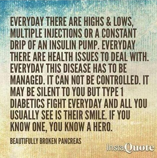 #T1D #Type1Diabetes #projectbluenovember