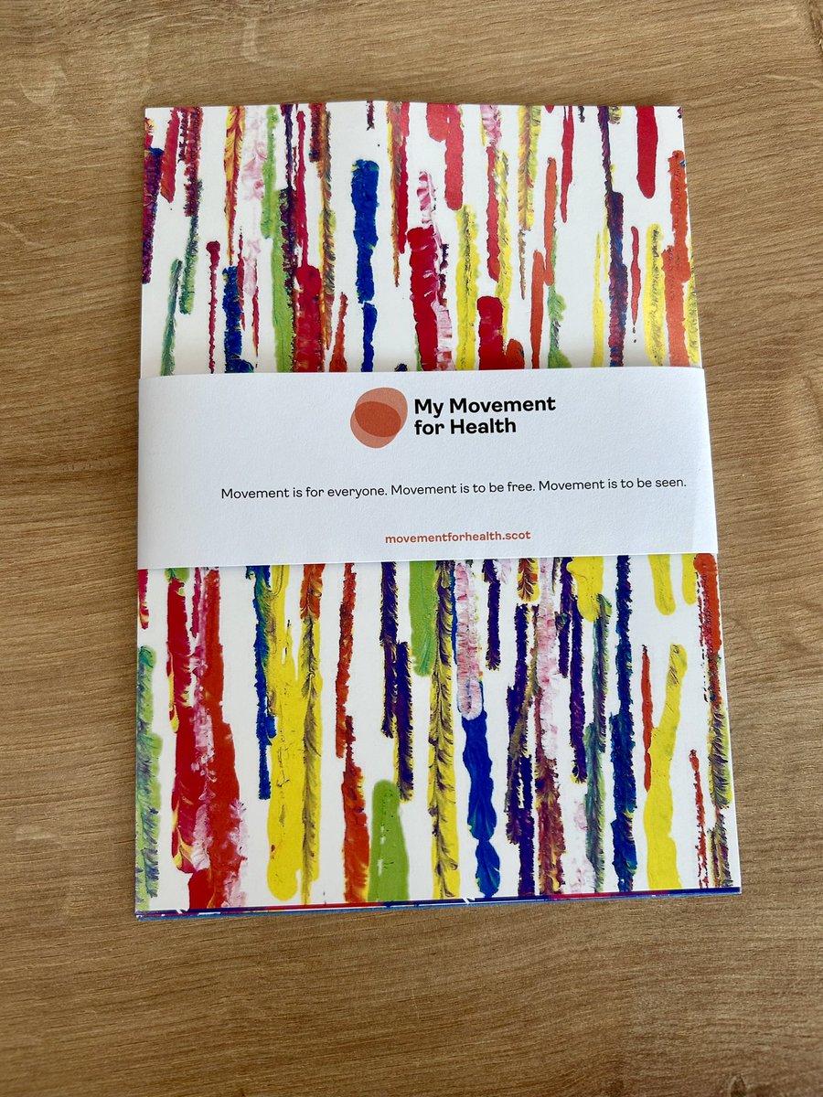 MovementfHealth's tweet photo. If you're at the #MfHConference2024 today, we're encouraging you to take our colourful postcards and share what movement means to you! Use them to spread the word so we can all move together #mymovementforhealth https://t.co/FE9Ezkv5Dg
