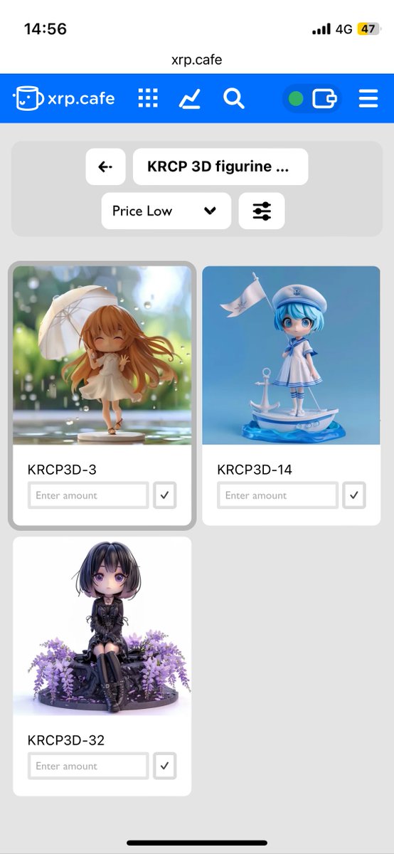 memo_MONKEE's tweet photo. KRCPを3Dフィギュア化した作品を頂きました！
どれも再現度高くてすごいです😳
おはぎさんありがとう！🥰
#KRCP #XRPLNFTJP https://t.co/ZZn09Si5tt