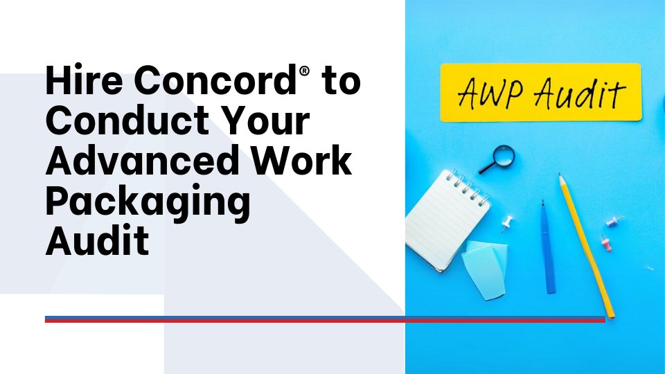 ConcordPlatform's tweet image. Introducing a new Advanced Work Packaging Audit service for organizations looking to evaluate AWP policies and procedures: bit.ly/4bGLC8o #capitalprojects #projectmanagement