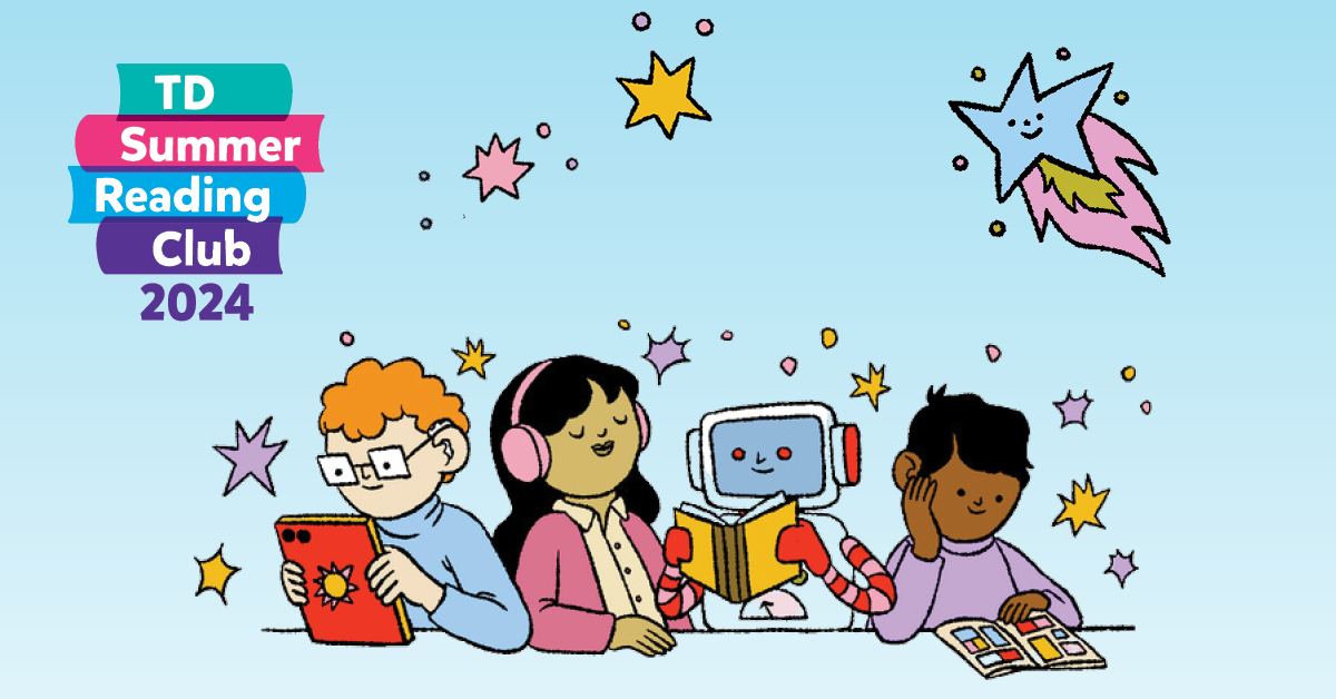 BramptonLibrary's tweet image. Parents and caregivers! 📚 Sign up your kids (ages 0-12) for our free TD Summer Reading Club. They’ll enjoy fun challenges, keep their reading skills sharp, and beat the summer slide! 🌞📖 We ALSO have prizes 🤫🤭
Register at: ow.ly/liNH50SeGMS
#SummerReading #LibraryFun