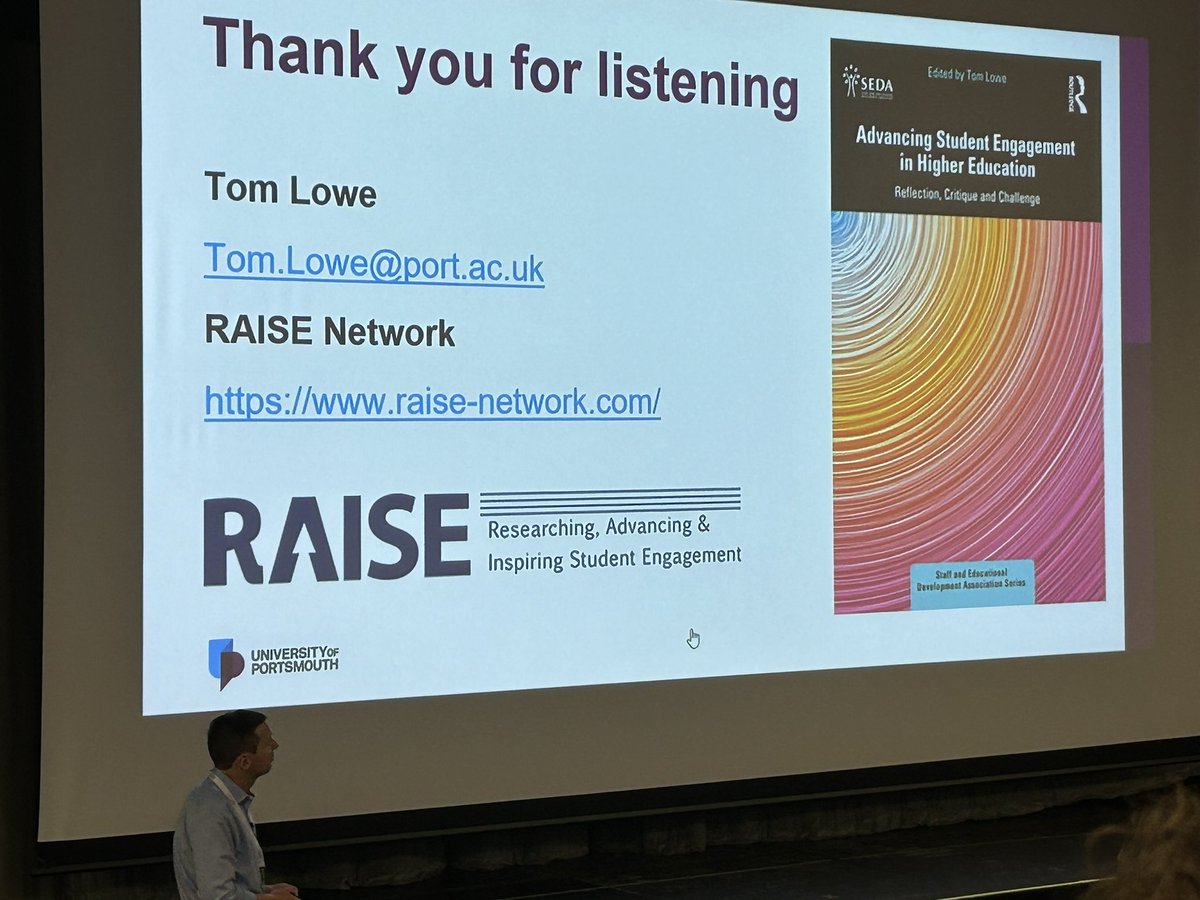 Excellent talk by <a href="/TomLowe_/">Tom Lowe</a>  today at the #SAISummerSeminar2024 by <a href="/S_A_Ireland/">Student Affairs Ireland</a> on fostering student engagement and success. #unilife #university #undergraduate #postgraduate #studentsuccess #highereducation #graduate