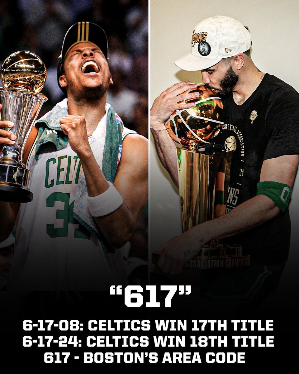 It was destiny for the Celtics 🍀