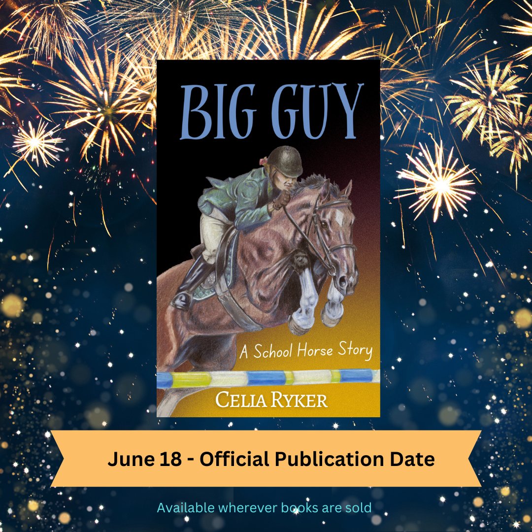 Cecelia D Ryker (@celiadryker) on Twitter photo BIG GUY: A School Horse Story is here today.
I wrote this #middlegrade #childrensbook for my ten year old self. I'm ten years old today. #kidlit #newbook #WritingCommmunity #horsebooks <a href="/RootstockPub/">Rootstock Publishingđź“—</a> <a href="/vtwriters/">League VT Writers</a> BIG GUY: A School Horse Story is here today.
I wrote this #middlegrade #childrensbook for my ten year old self. I'm ten years old today. #kidlit #newbook #WritingCommmunity #horsebooks <a href="/RootstockPub/">Rootstock Publishingđź“—</a> <a href="/vtwriters/">League VT Writers</a>