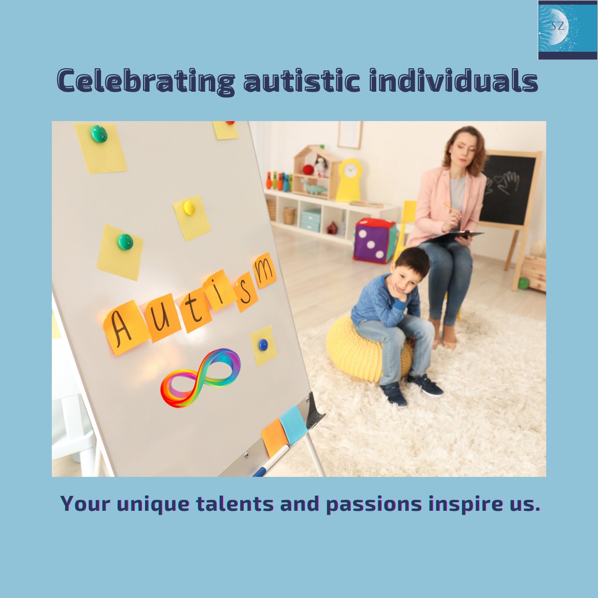 SzionMedCoding's tweet image. Embracing Neurodiversity and Supporting Autistic Individuals ♾️ 💖
Let's break down stereotypes and work towards a world that embraces neurodiversity💖
#WorldAutismAwarenessDay #AutismAcceptance #Neurodiversity