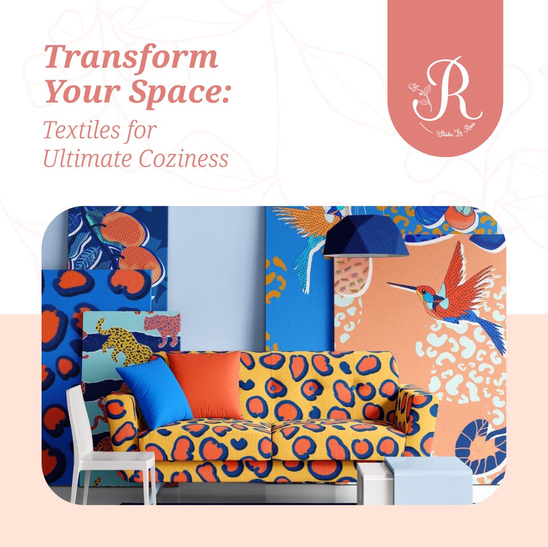 Use textiles to create a cozy and inviting atmosphere in your home. Throw pillows, rugs, and tablecloths can make a big difference.

#cozyhome #homedecor #interiorstyling #textilelove #cozyvibes