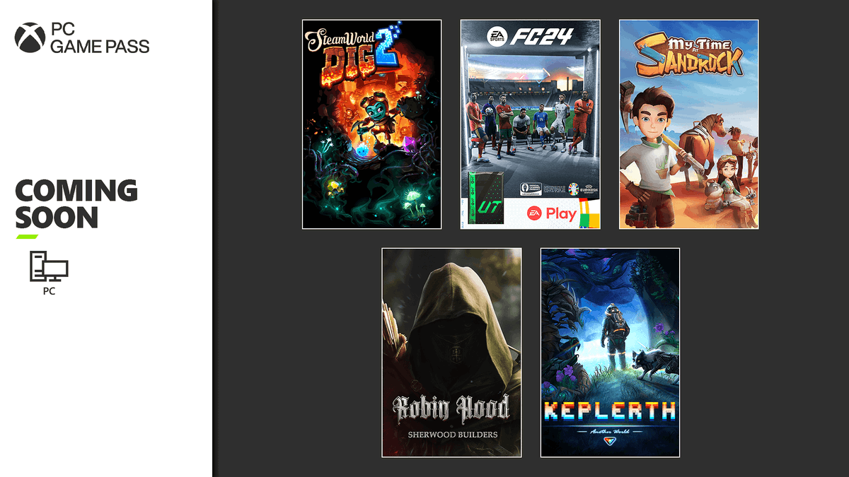 XBOXGamePassPC's tweet photo. one thing about us is we’ll never stop adding games

https://t.co/mKGLI7otny https://t.co/7W1LYy1tZS