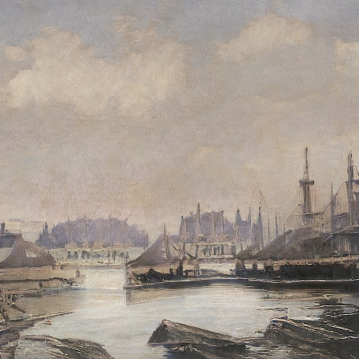 This artwork was created by AI, drawn by hand, buy it on <a href="/OpenSea/">OpenSea</a> and receive the hand-drawn oil painting, we can customize any oil painting, opensea.io/assets/ethereu… ... #NFT #aiart #contemporaryart #oilpainting