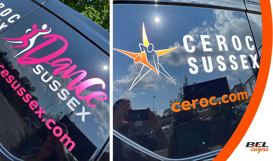 belsigns's tweet image. The photos don’t show how bright this vinyl is! Super Chrome Satin Hexis vinyl in pink and orange on this van signwriting for local business Ceroc Horsham &amp;amp; Sussex.
#vansignwriting #vandecals #CADcutVinyl #uselocalbusiness #Horsham #FORDTransitConnect #HexisVinyl #hexisuk