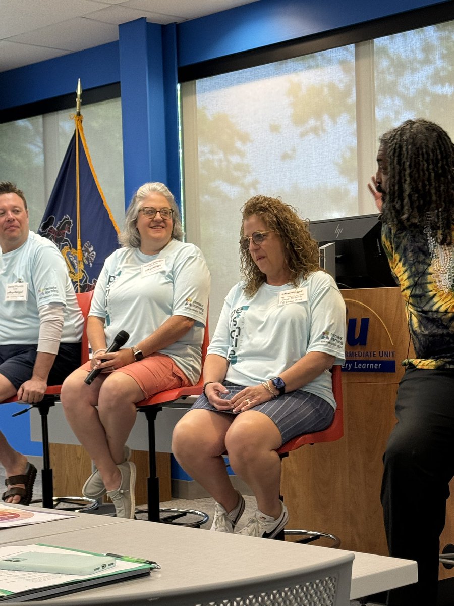 Personalized Learning Ambassadors <a href="/HeatherN1974/">Heather</a> &amp; Sue Bitonti panel at the Personalized Learning Summit 2024