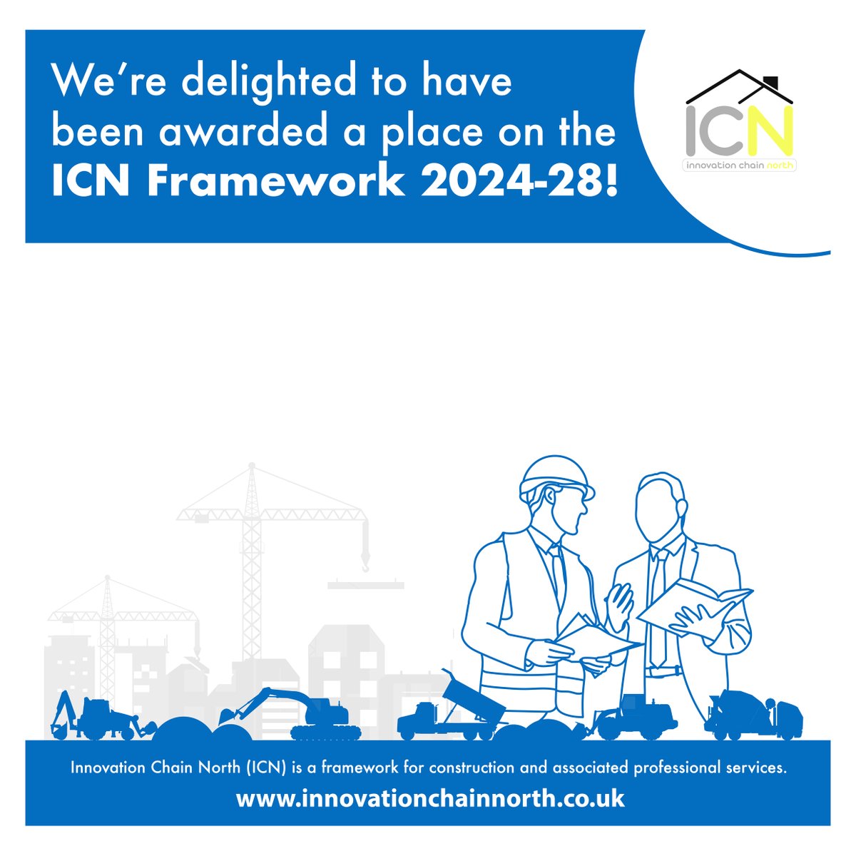 HLP are delighted to have been appointed by Great Places Housing Group to its Innovation Chain North (ICN) framework to deliver Architectural and Principal Designer Services for the next 4 years.

The £1.5 billion framework is designed to support delivery of high-quality,