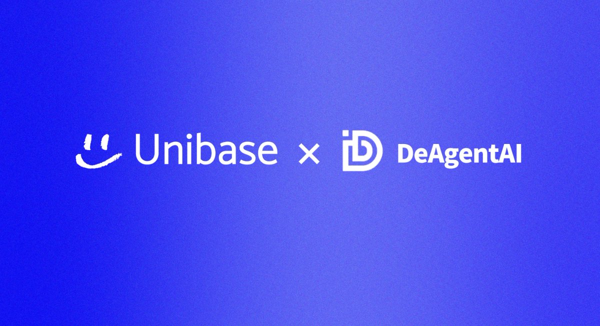 <a href="/Unibase_AI/">Unibase</a> is thrilled to partner with <a href="/DeAgentAI/">DeAgentAI</a> 
as a Ai Agent partners on the Unibase highly available AI-native DA++ and storage.

#DeAgentAI: an AI layer that help users to create their own AI Agent. DeAgentAI aims at building an omni-intelligence blockchain system within