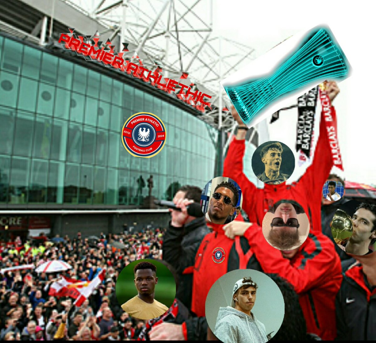 Songs are being sung its Premier athlethics time we will celebrate all night,our fans are right we will celebrate tonight its our time.
Champions we are lets celebrate all night togheter we are strong thats the friendship no one can stop.Eagles have got a trophy yo