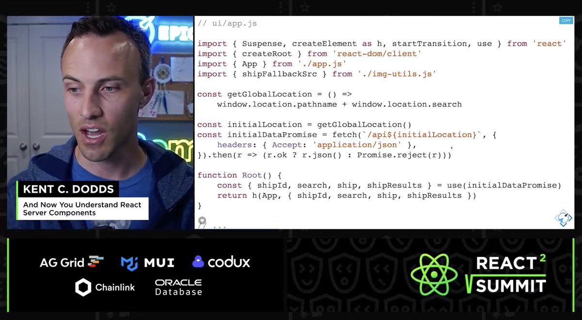 iflashlord's tweet image. And Now You Understand React Server Components #reactsummit #react #ServerComponents