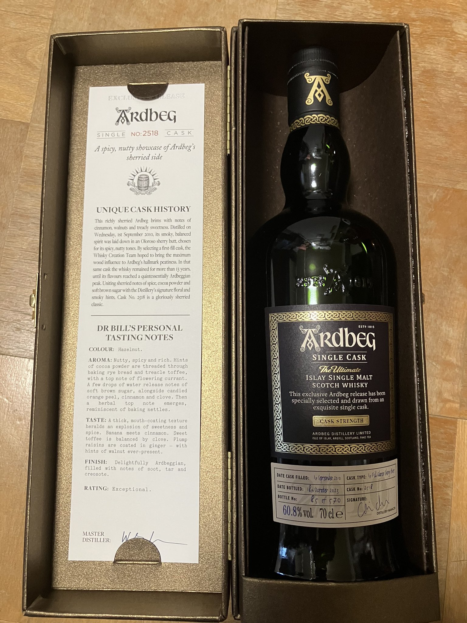 【値下げ】新品 未開封 アードベッグ シングルカスク #2518 新品未開封 ARDBEG アードベッグ シングルカスク #2518 - メルカリ