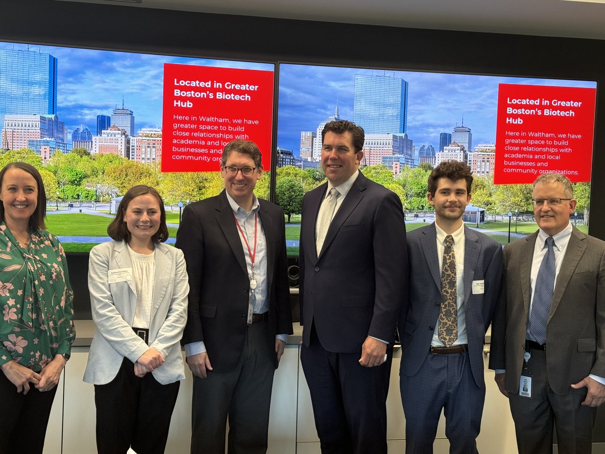 Thank you <a href="/BillDriscollJr/">Rep Bill Driscoll Jr</a> <a href="/cat_bunker/">Cat Bunker</a> and members/ staff of the Legislature’s Emergency Preparedness Committee for visiting and touring <a href="/CSL_Seqirus/">Seqirus</a> in Waltham to learn more about advancements in flu vaccine and pandemic preparedness.