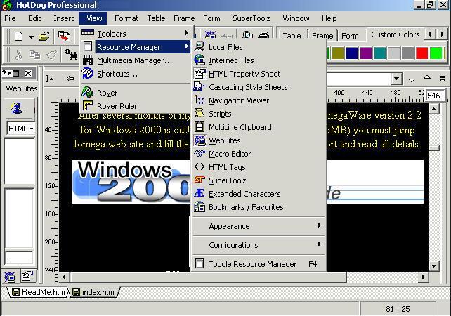 badkobold's tweet image. One of the first HTML editors I used was HotDog Pro. Does anyone else remember this software?

Yes, this was back in the time of GeoCities. 😂

#hotdogpro #htmleditor