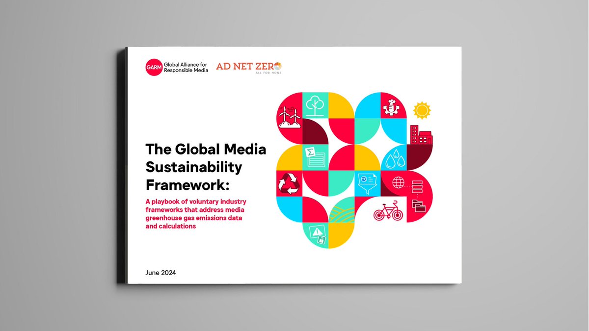 wfamarketers's tweet image. 🔴 🟢 We’re proud to present the Global Media Sustainability Framework, a cross-industry collaboration between #GARM and #AdNetZero that allows #advertisers, #mediaowners &amp;amp; #agencies to measure #carbonemissions across digital, television, print, audio, outdoor &amp;amp; cinema channels.