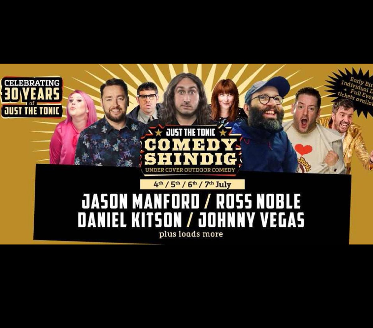 Visit Derby (@visitderby) on Twitter photo 😂 Get ready to laugh out loud @Justthetonic Comedy Shindig in Derby! Enjoy hilarious stand-up comedy from top comedians!
📍<a href="/melbournehalluk/">Melbourne Hall</a>
📅 4 - 7 July
Experience non-stop laughter, book your tickets now ⬇
shorturl.at/zxhth
#DerbyUK #JustTheTonic #ComicShindig 😂 Get ready to laugh out loud @Justthetonic Comedy Shindig in Derby! Enjoy hilarious stand-up comedy from top comedians!
📍<a href="/melbournehalluk/">Melbourne Hall</a>
📅 4 - 7 July
Experience non-stop laughter, book your tickets now ⬇
shorturl.at/zxhth
#DerbyUK #JustTheTonic #ComicShindig