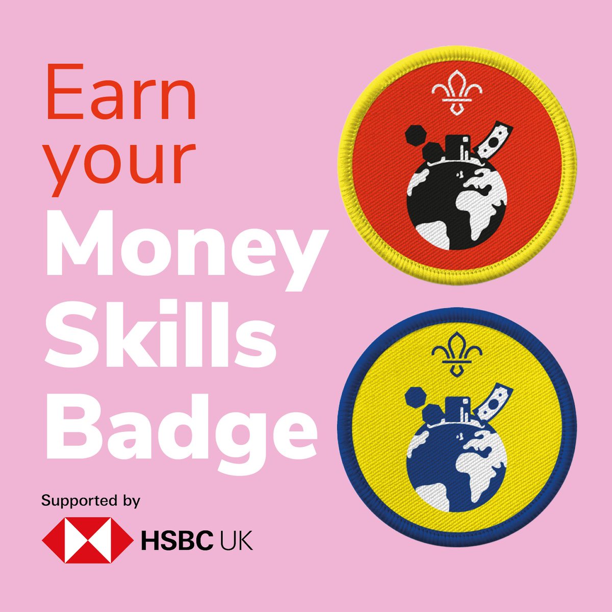 Research shows we form our habits around money by the age of seven which is why we’re so pleased <a href="/HSBC_UK/">HSBC UK</a> have supported the Money Skills Activity Badge for Beavers and Cubs for the past 3 years! Try these fun activities with your group:  bit.ly/3VuFwBc #SkillsForLife